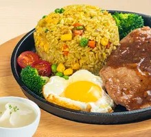 Classic Steak on Iron Plate