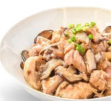 Braised Chicken with Mushrooms