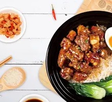 Fragrant Sauce Spare Ribs Baozi Rice
