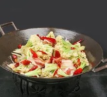 Spicy Cauliflower in Hot Pot