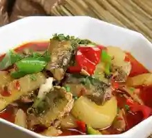 Eel Stewed with Cucumber