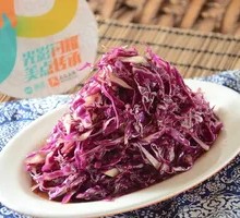 Spicy Vinegared Purple Cabbage