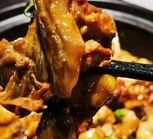 Braised Chicken with Soft-shelled Turtle