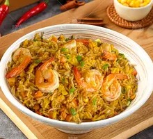 Shrimp Ham Egg Fried Rice