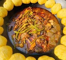 Firewood Chicken with Mantis Shrimp