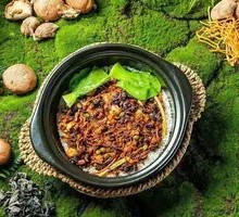 Mushroom Claypot Rice