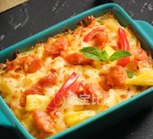 Cheesy Chicken皇 Baked Rice
