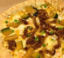 Grand Slam Beef & Seafood Pizza