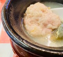 Clay Pot Egg Pudding Meatball Soup