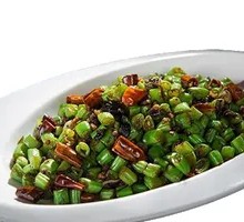 Minced Pork with Green Beans and Preserved Vegetable