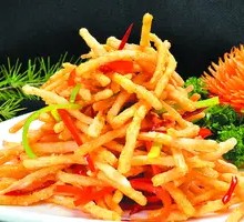 Dry-Fried Lotus Root Strips