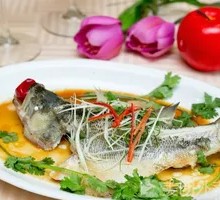 Steamed Sea Bass