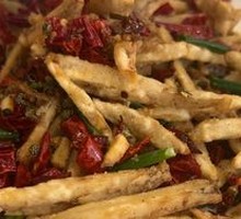 Dry-Fried Lotus Root Strips