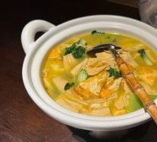 Stewed Tofu Skin with Century Eggs