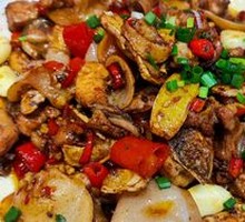 Stir-fried Local Chicken with Tea Oil