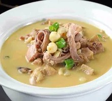Lotus Seed Pig's Stomach Chicken Soup