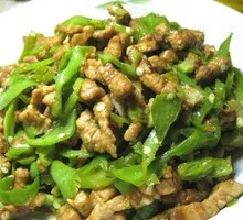 Green Pepper Shredded Pork
