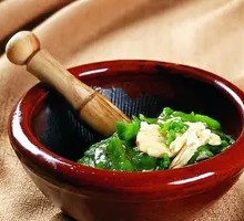 Stir-Fried Chili with Century Egg