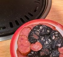 Squid Intestine and Sausage Platter