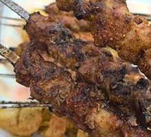 Charcoal-Grilled Lamb Liver