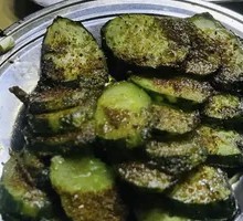 Grilled Cucumber Slices