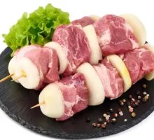 Grilled Lamb with Scallions