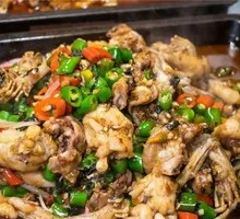 Sizzling Garlic Frog Legs