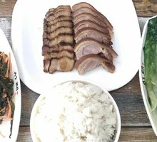 Braised Pork and Pig Trotter Rice