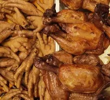 Braised Chicken Feet with Tiger Skin
