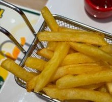 Double Sausage with French Fries