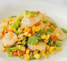 Shrimp with Corn Stir-Fry