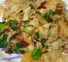 Preserved Meat with Tofu Noodles