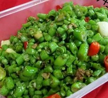 Minced Pork with Green Beans