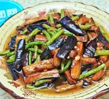 Eggplant and Green Beans Stir-fry