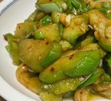 Pan-fried Eggplant with Green Pepper