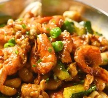 Spicy Frog and Shrimp Stir-fry