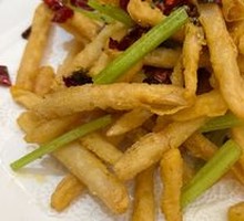 Dry-Fried Sesame Lotus Root Strips