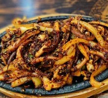 Grilled Squid Tentacles