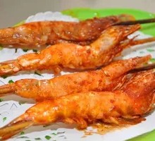 Stewed Large Shrimp