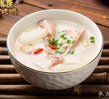 Warm Duck and Radish Soup