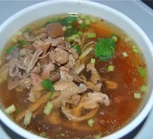 Three-in-One Noodles with Fried Egg