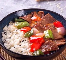Spiced Beef Fried Rice Bowl
