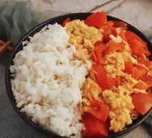Tomato and Egg Fried Rice