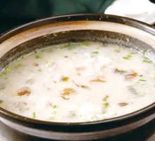Shrimp and Century Egg Porridge