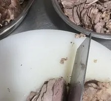 Hand-Cut Cooked Lamb