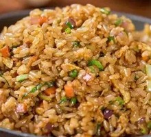 Shredded Pork with Vegetables over Rice