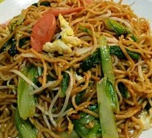 Egg and Ham Fried Noodles
