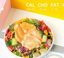 Low-fat Chicken Breast with Peppercorn Chicken Breast Platter and Lettuce Salad