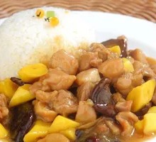 Braised Chicken with Mushrooms