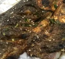 Grilled Crucian Carp